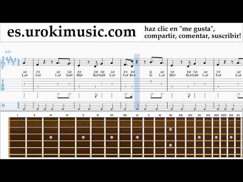 Como Tocar Guitarra Janet Jackson x Daddy Yankee - Made For Now Tablatura um-ih927