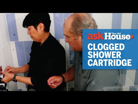 How to Clean a Clogged Shower Cartridge | Ask This Old House