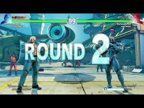 Street Fighter V DLC: Urien Premiere MP pt3 - 1st Urien Mirror Match