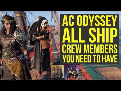 Assassin's Creed Odyssey Ship Customization - SHIP CREW You Need To Have (AC Odyssey Ship Crew)