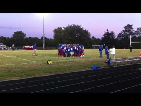Cavies JFL / H.S. Pre-Game Huddle 2011