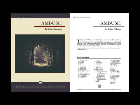 Ambush, by Dakota Pederson – Score & Sound