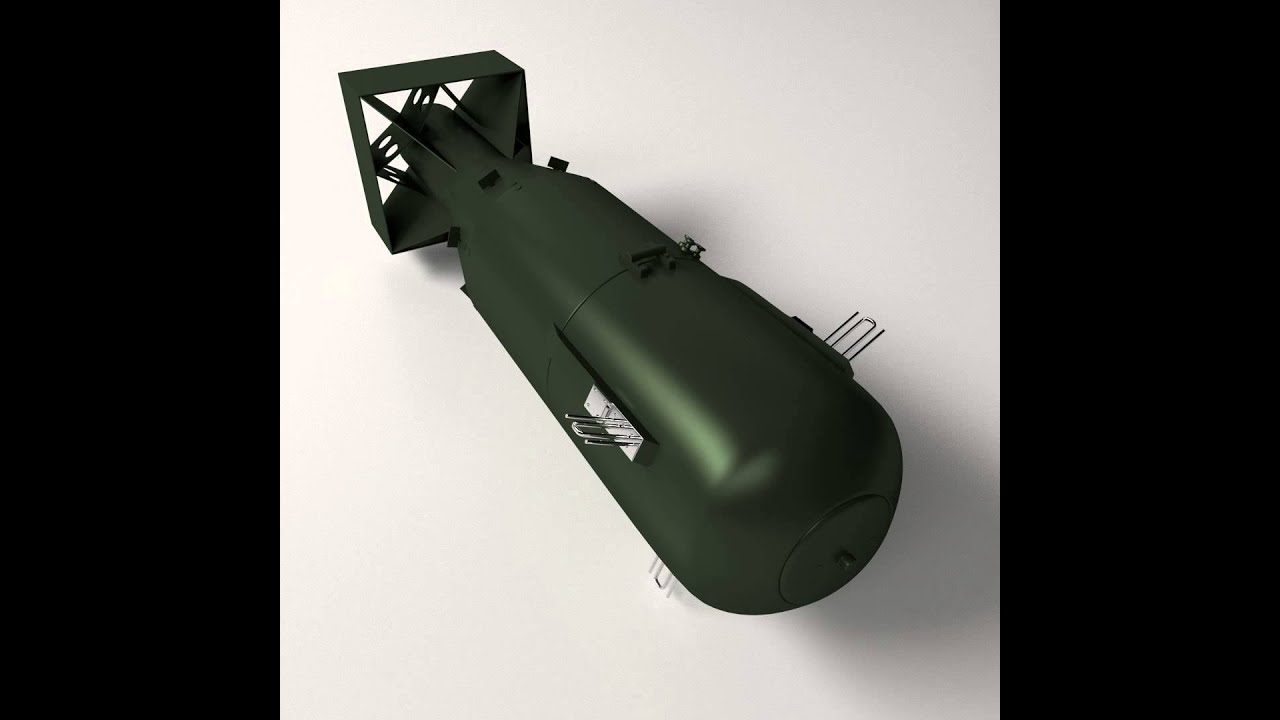 Atomic Bomb 3D model from CGTrader.com