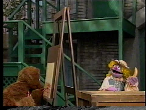 Sesame Street - Baby Bear Draws a Portrait of Goldilocks ...