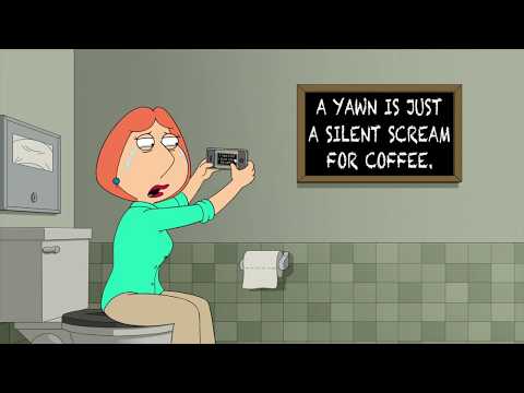 Lois Griffin being a lame suburban mom for 8 minutes straight