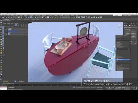 New Viewport IPR & improved interactivity – V Ray Next for 3ds Max  update 1