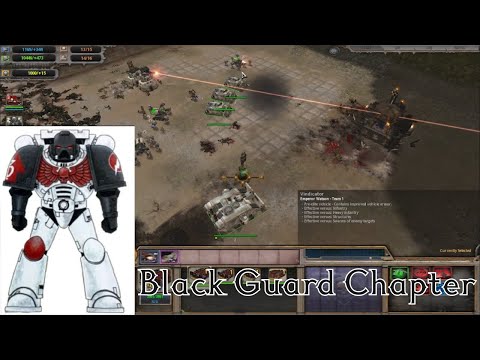 The Crucible Mod v2.03 || How to Black Guard Space Marines