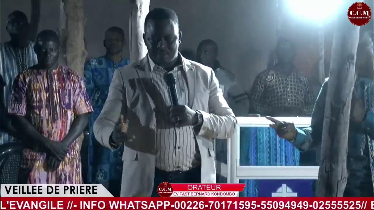 TEMPS D'EXHORTATION AVEC L'EVANGELISTE PASTEUR KONOMBO