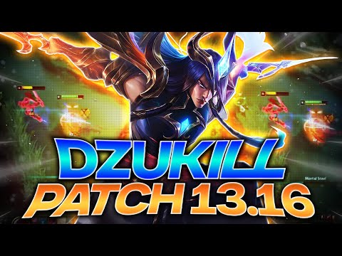 WHAT IS DZUKILL BUILDING ON YONE IN PATCH 13.16