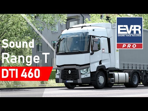 ETS 2 SFX Renault Range T DTI460 Euro 6 Engine Voice Records