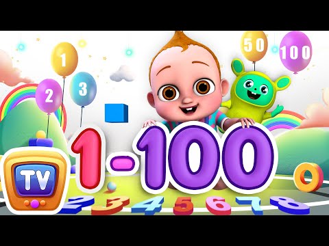 1 to 100 Numbers Song with Exercise - Baby Taku’s World - ChuChu TV Nursery Rhymes for Infants