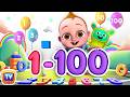 1 To 100 Numbers Song With Exercise Baby Taku S World ChuChu TV Nursery Rhymes For Infants