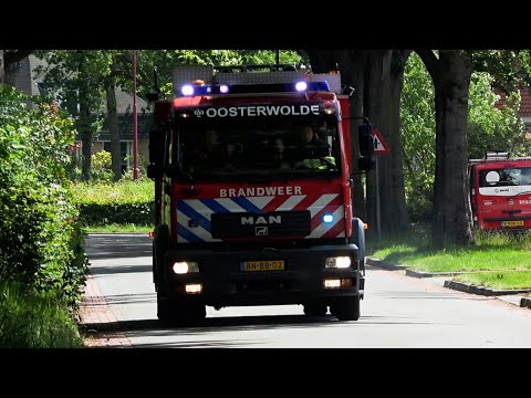 P1, Brandweer Oosterwolde (Frl.) [TS 02-6833] naar OMS alarm Vrijheidshof Oosterwolde (Frl.)
