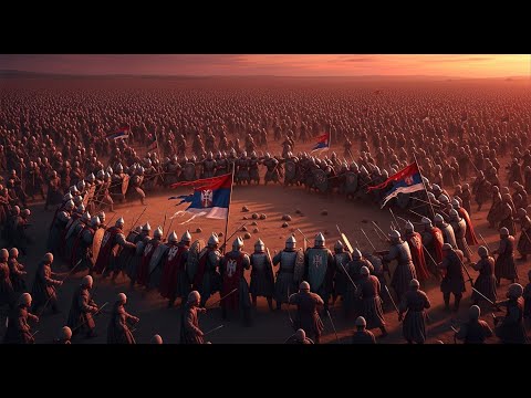 BATTLE OF KOSOVO 1389: 12,000 CHRISTIANS ARMY VS 40,000 OTTOMAN MUSLIM ARMY | 4K DOCUMENTARY