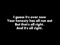 All My Fault Lyric Video - Fenix TX