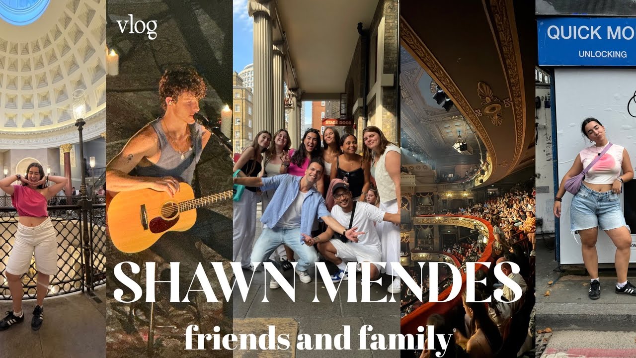 vlog shawn mendes show in london for friends and family only