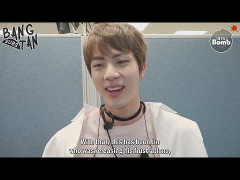 [ENG] 170505 [BANGTAN BOMB] Jin's chatter time @ M countdown comeback stage of 'Spring Day'