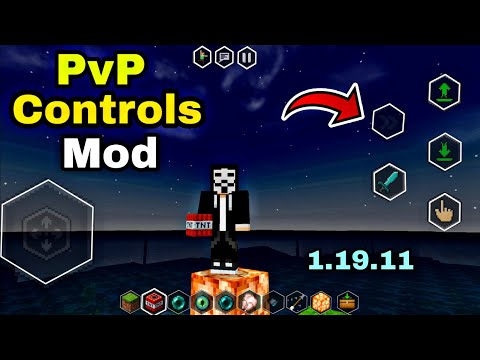 Minecraft New Touch Control Mod | Mcpe PvP Texture Pack
