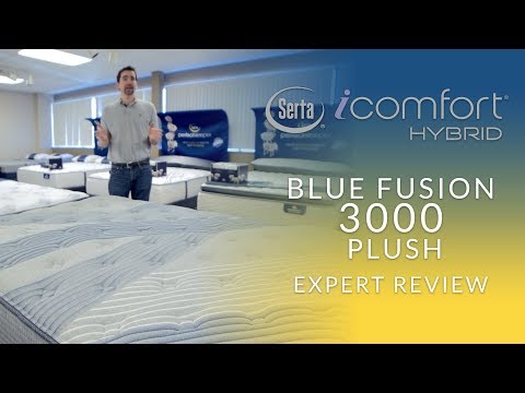 Serta iComfort Hybrid Blue Fusion 3000 Plush Mattress...