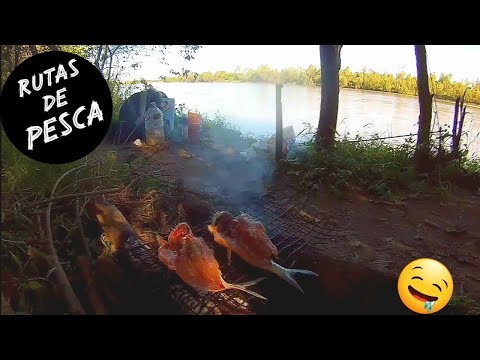 Pesca 🎣 Cocina 🐡 y AVENTURA en moto 🛵.  Últimas pescas de Temporada. Villa de Leales, Tucumán
