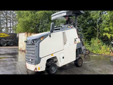 Video: Wirtgen W50Ri asfaltfræser 1