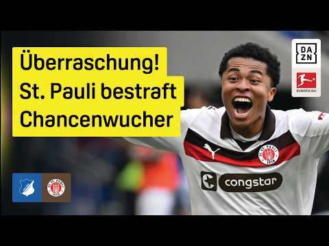 TSG Hoffenheim – FC St. Pauli | Bundesliga | 24. Spieltag | DAZN Highlights