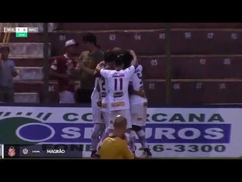 Gols de Sertãozinho 2 x 0 Nacional-SP