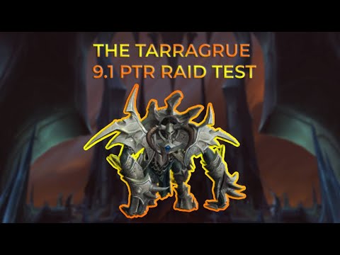 The Tarragrue Heroic Sanctum of Domination 9.1 PTR Raid Testing | Boomkin POV