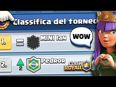 REAZIONE a PRIMO al MONDO del TORNEO GLOBALE! - Clash Royale