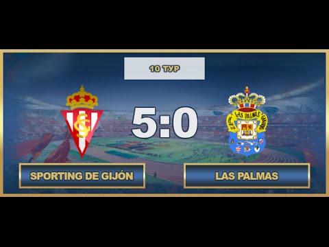 AFL Moscow 16 Spanish Segunda Tour 10 Sporting de Gijón v Las Palmas