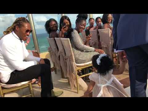 Baby Girl recognizes Future at wedding. FULL VIDEO