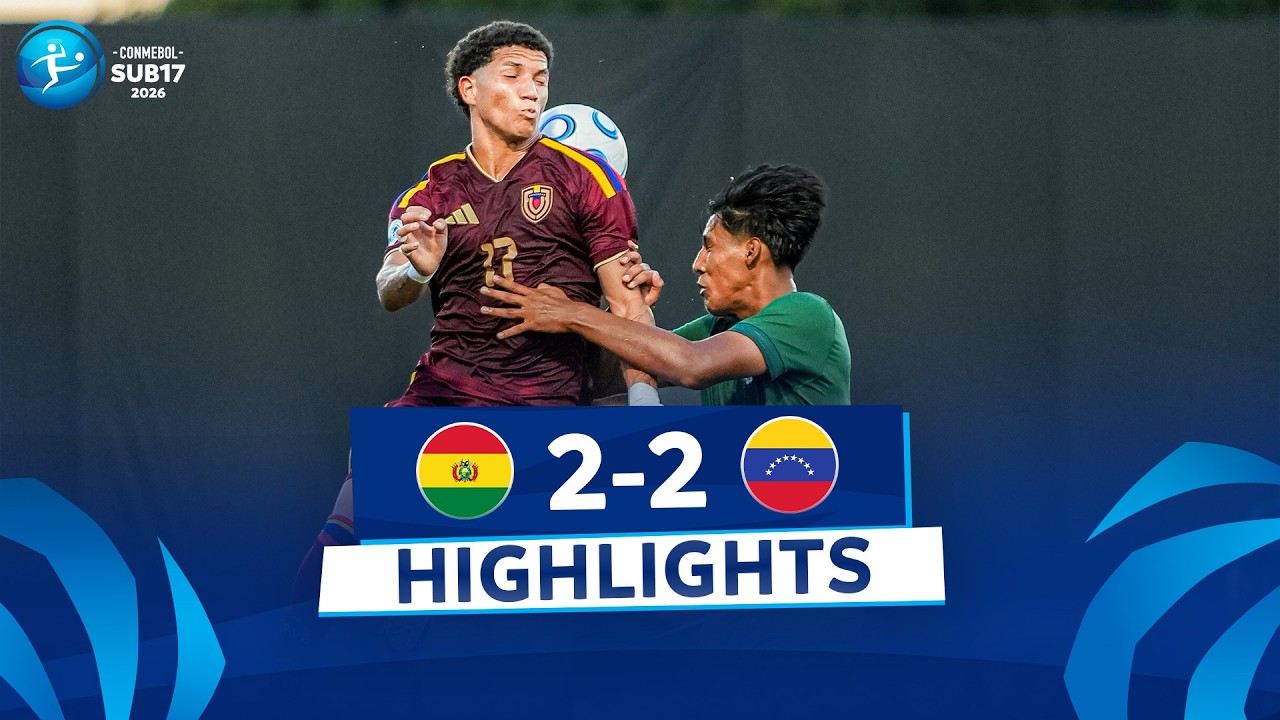 Bolivia U17 vs Venezuela U17 Highlights