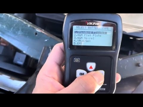 VIKING 12V Digital Battery and System Tester