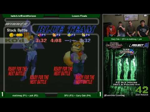 Construct 92 - mattmog + yuk vs DFU + Gary Oak - Melee Doubles LF