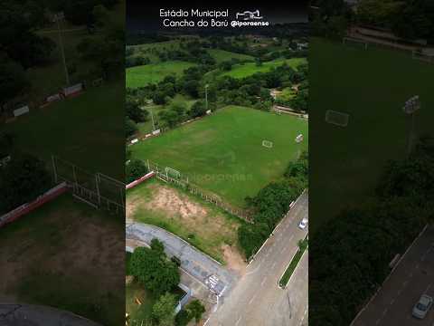 MOSSÂMEDES GOIÁS, PROJETO VISÃO AÉREA - CAMPO DE FUTEBOL CANCHA DO BARÚ.