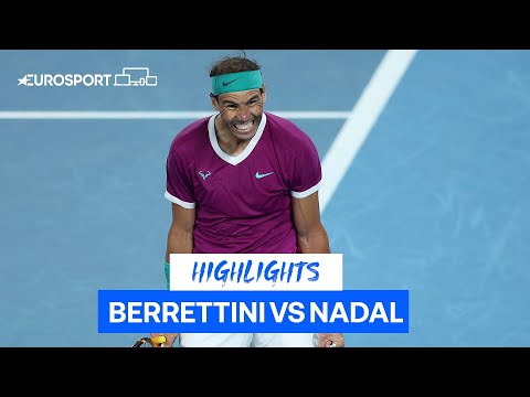 Rafael Nadal Storms Into The Australian Open Final | Eurosport Tennis