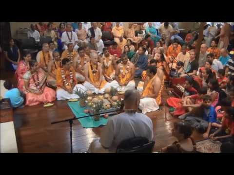 Initiation Ceremony- HG Vaisesika Dasa | ISV | 25 Sep 2016