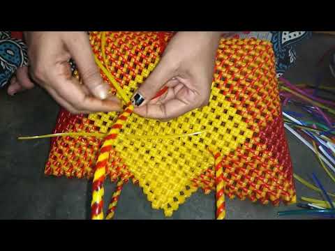 Handle making - keeping Lunch Box -  for beginners கைப்பிடி Video