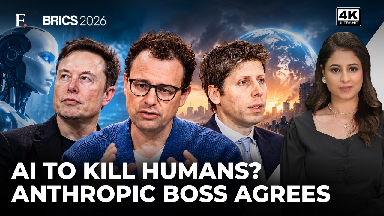 Anthropic's Amodei Agrees AI Could Kill Humans; Gets Musk, Altman Backing | Firstpost LIVE