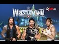 WWE Wrestlemania 32 : Seth Rollins VS Dean ...