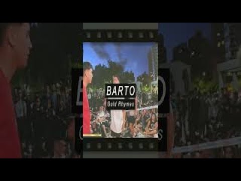 BARTO explotando la Gold Rhymes .. simplemente loquísimo  #BARTO #CBA #Freestyle #shorts