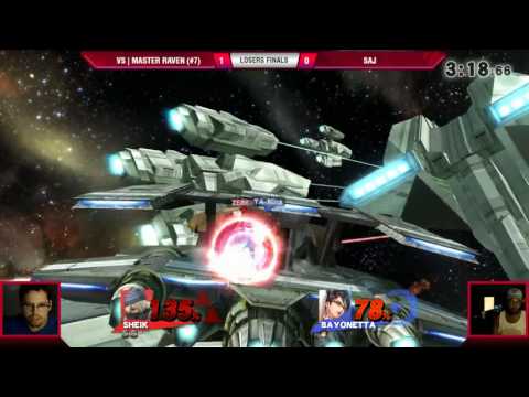 VS Weekly 7/6/17 - Losers Finals - Master Raven (Sheik) vs Saj (Bayonetta) - Smash 4