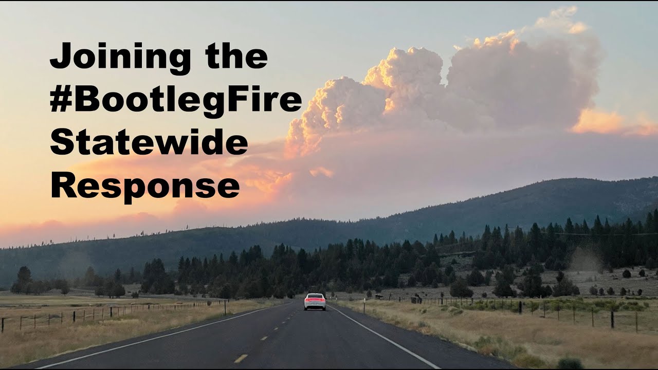 Joining the statewide #BootlegFire response (Clackamas County Sheriff's Office)