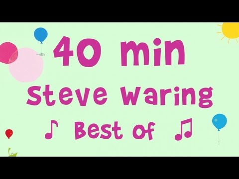 Steve Waring - 40 min de musique - 12 chansons incontournables