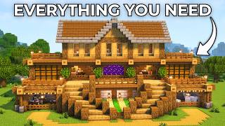 Minecraft: How to Build the Ultimate Survival Base | Tutorial🏠