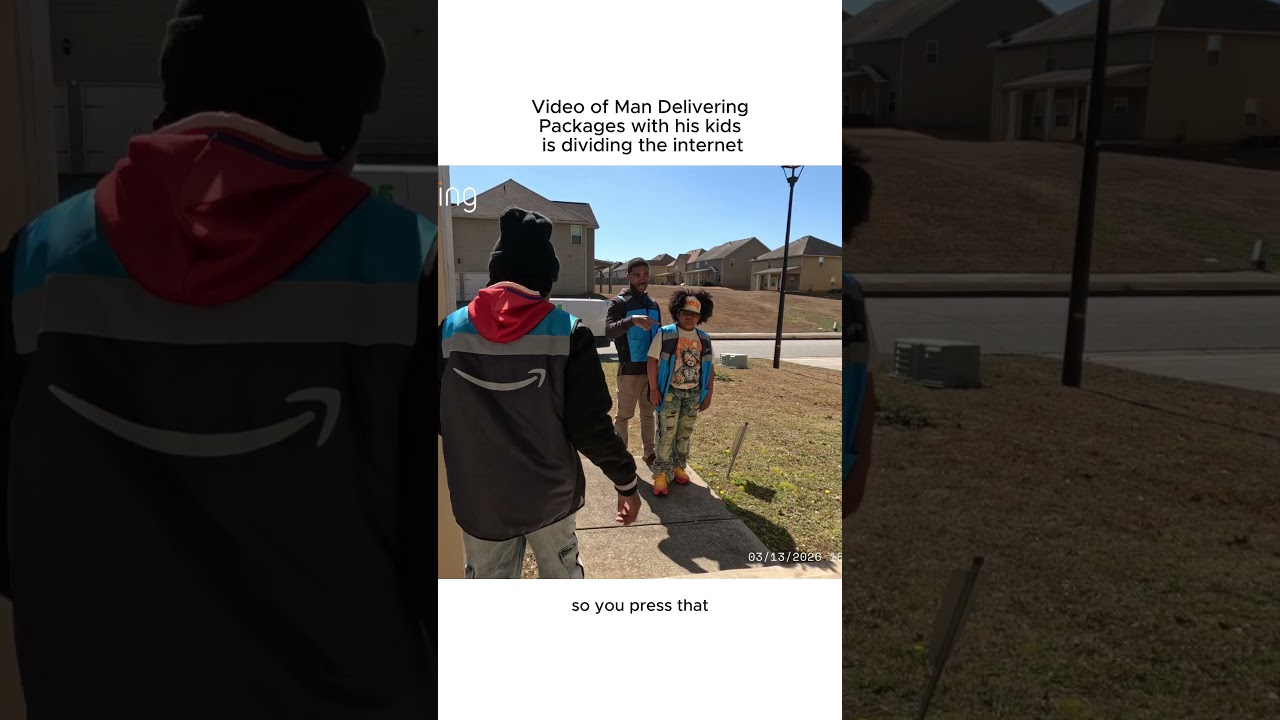 He’s putting them to work 😂