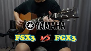 Video thumbnail for 【YAMAHA】FSX3 vs FGX3 Guitars sound comparison DEMO by 放輕鬆樂器