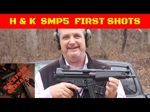 HECKLER AND KOCH SP5 FIRST SHOTS