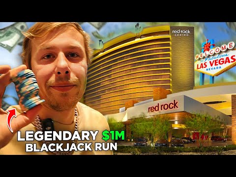 $1,000,000 BLACKJACK RUN OF THE CENTURY! (RED ROCK CASINO IN VEGAS)