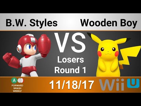 FSW 11/18/17: B.W. Styles (Mega Man) Vs. Wooden Boy (Pikachu) - Losers Round 1